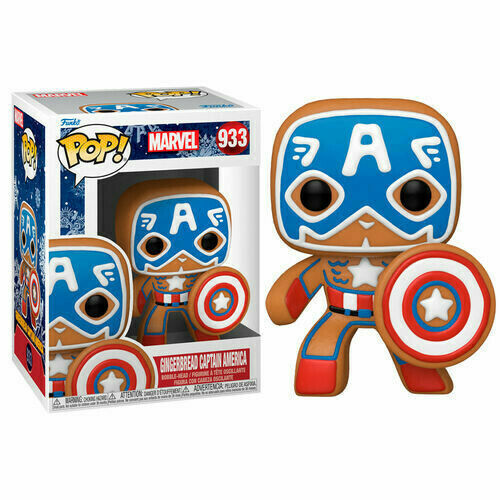 Marvel Comics - Captain America Gingerbread Pop! Vinyl #933
