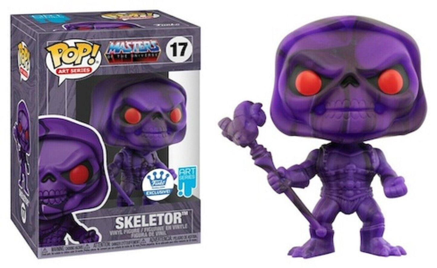 Masters  of the Universe - Skeletor Art Series Funko Shop Exclusive Pop Vinyl #17