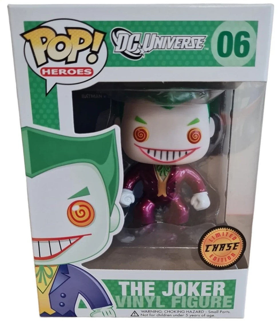 DC Universe - The Joker Metallic Chase Pop! Vinyl #06