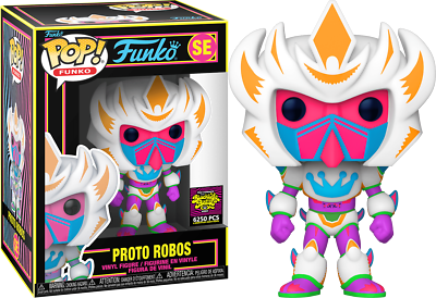 Funko - Proto Robos 2022 Blacklight Battle Pop Vinyl #SE