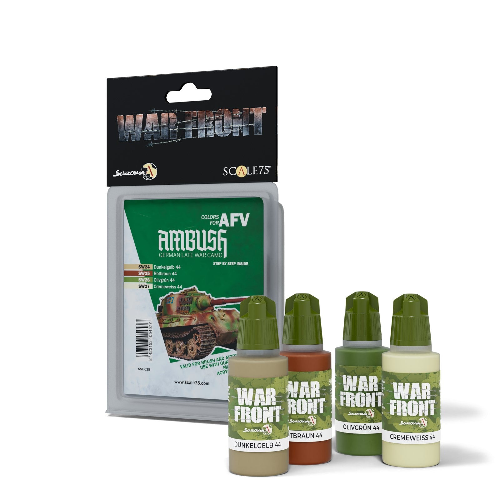 Scale 75 - Warfront - Ambush  Paint Set