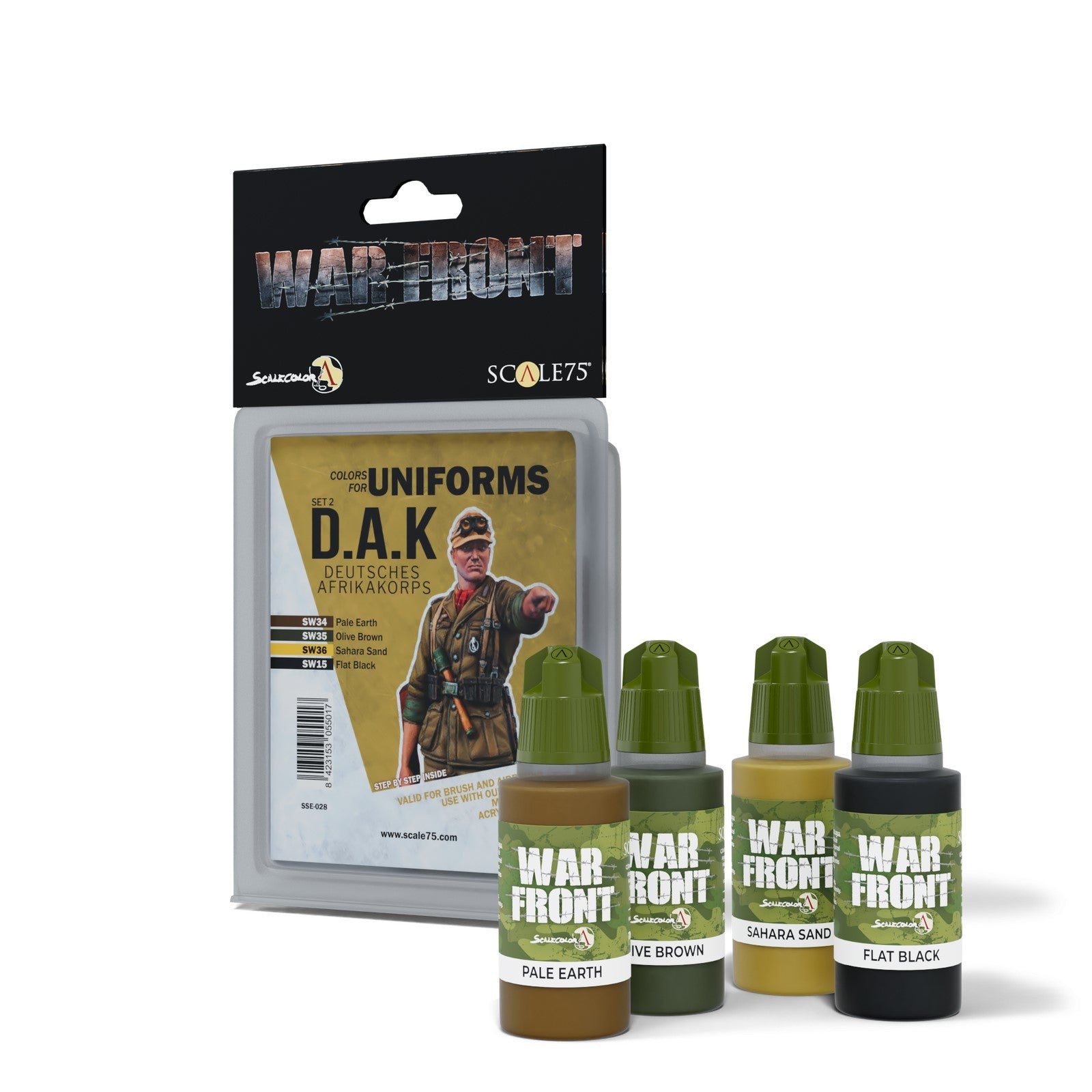 Scale 75 - Warfront - Dak  2  Paint Set