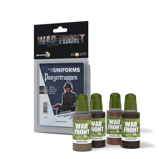 Scale 75 - Warfront - Panzer Truppen  Paint Set