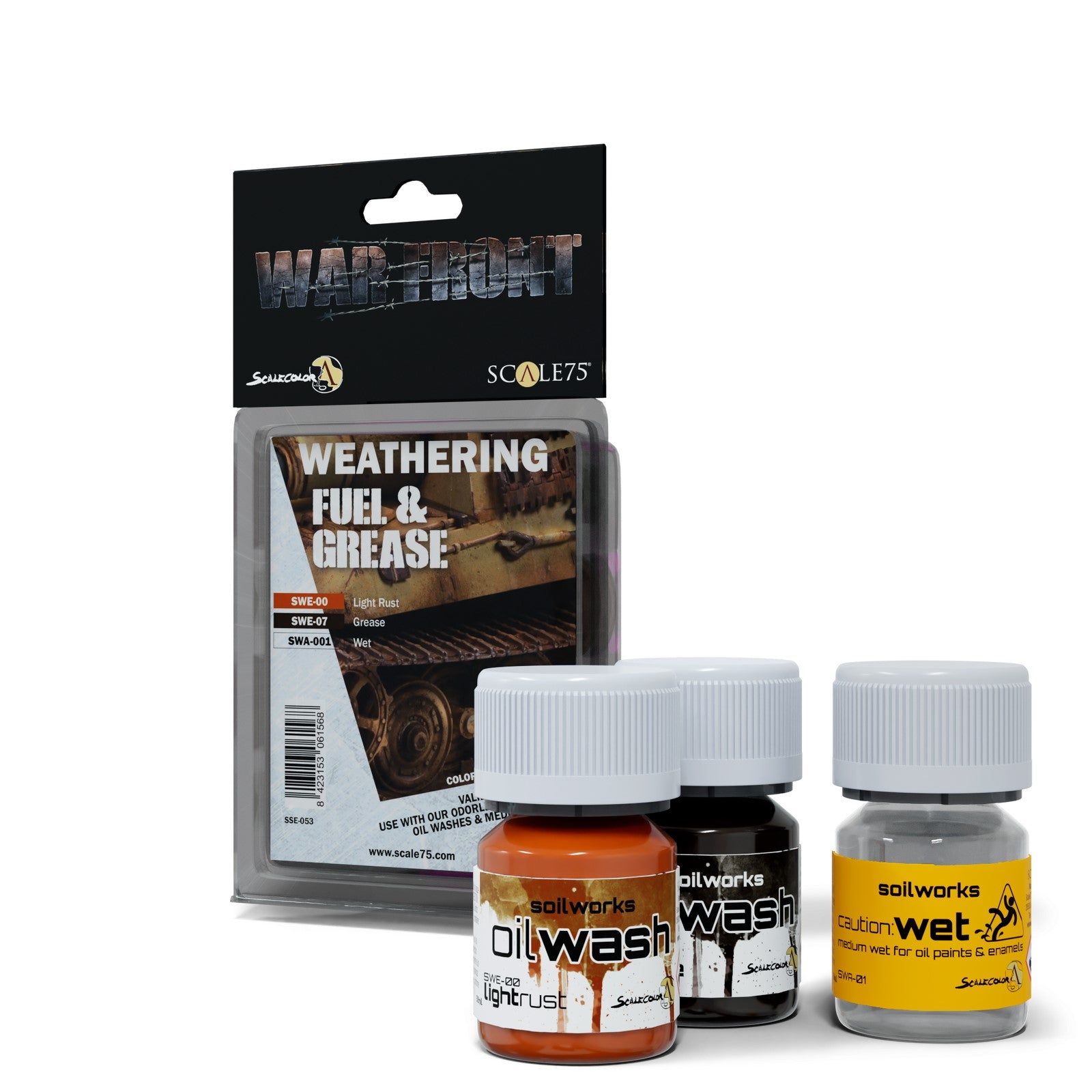 Scale 75 - Warfront - Fuel And Grease Paint Set