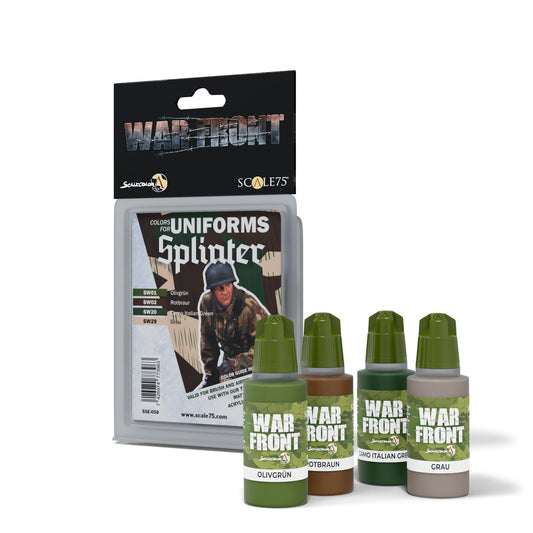 Scale 75 - Warfront - Splinter Paint Set