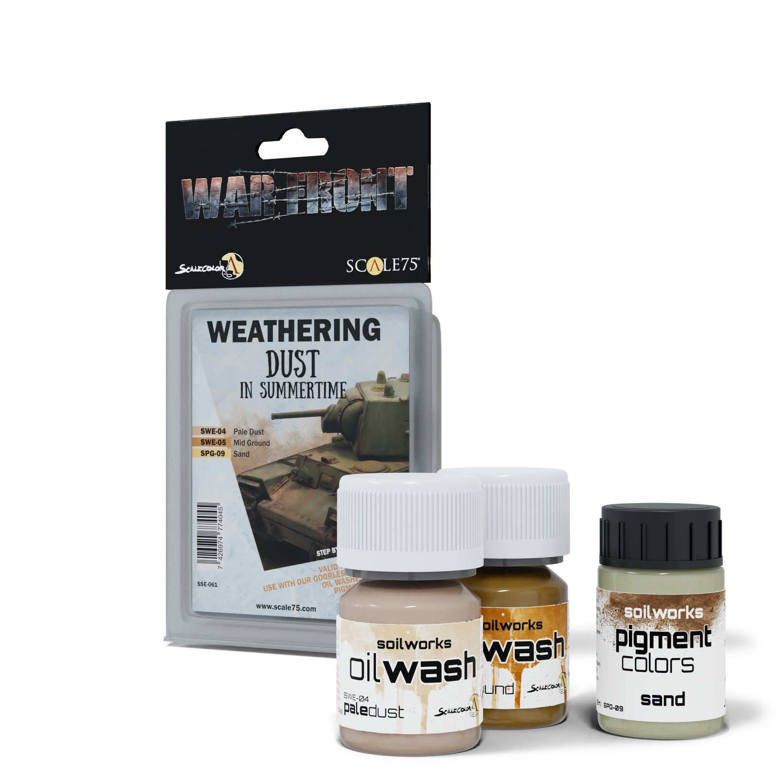 Scale 75 - Warfront - Dust In Summertime Paint Set