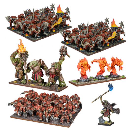 Kings of War - Salamander Mega Army