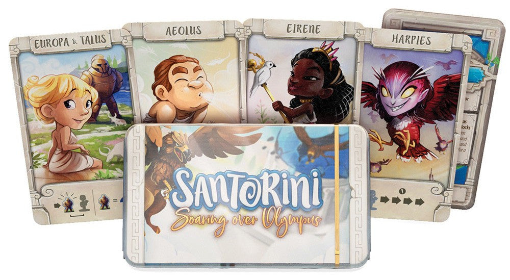 Santorini - God Pack Soaring Over Mount Olympus Expansion