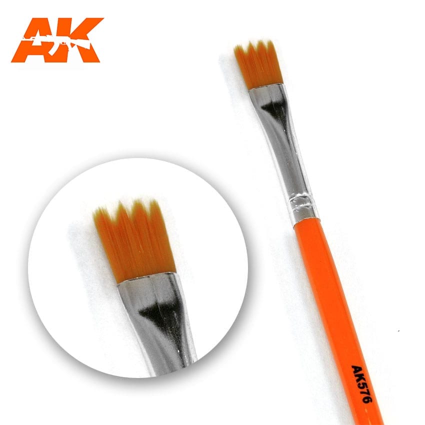 Ak Interactive - Brushes  - Weathering Brush Saw Shape