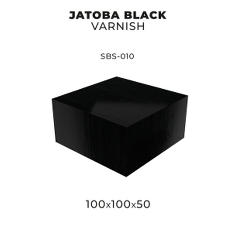 Scale 75 - Bases - Jatoba Black Varnish-100X100X50
