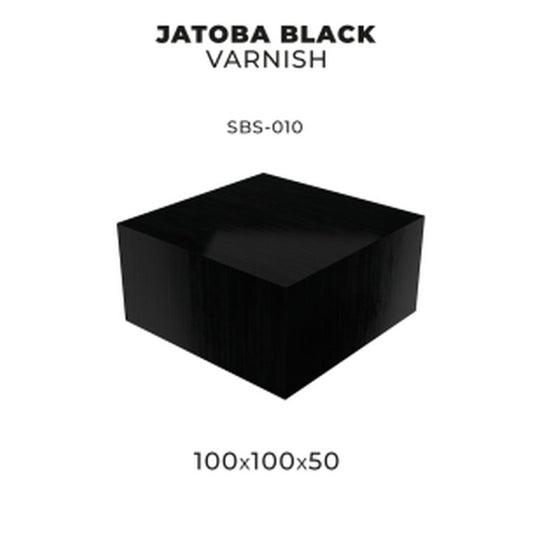 Scale 75 - Bases - Jatoba Black Varnish-100X100X50
