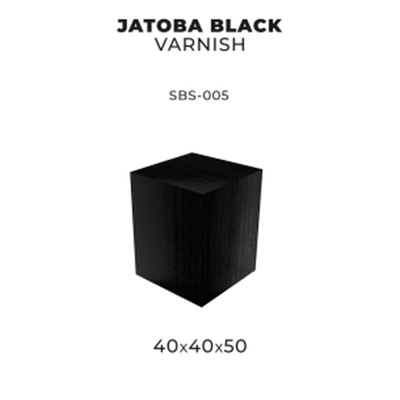 Scale 75 - Bases - Jatoba Black Varnish-40X40X50