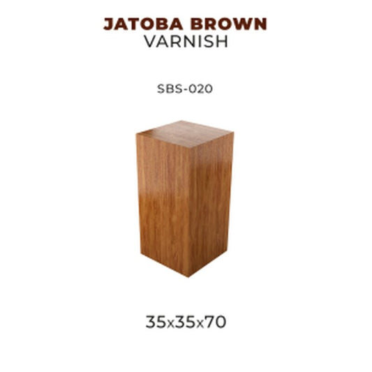 Scale 75 - Bases - Jatoba Brown Varnish-35X35X70