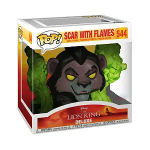 The Lion King - Scar with Flames Pop Vinyl #544