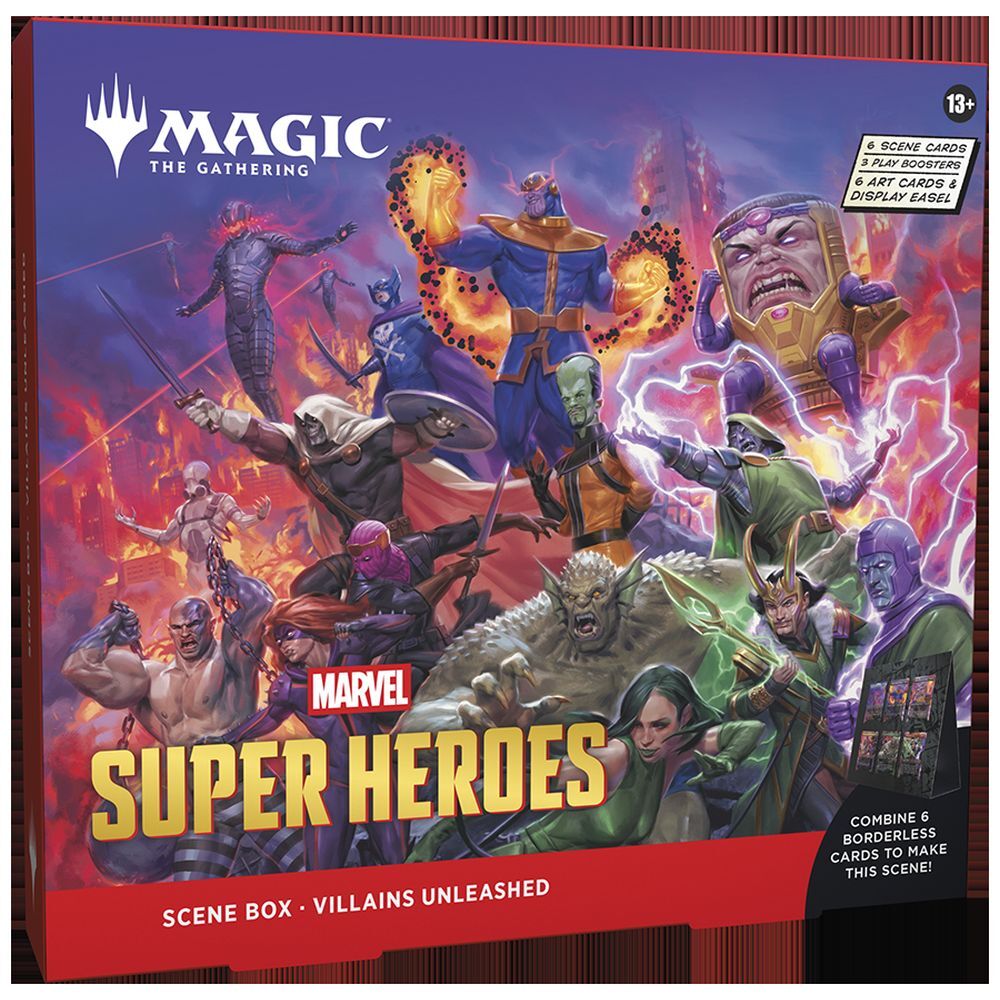 Magic Marvel Super Heroes - Villains Unleashed Scene Box