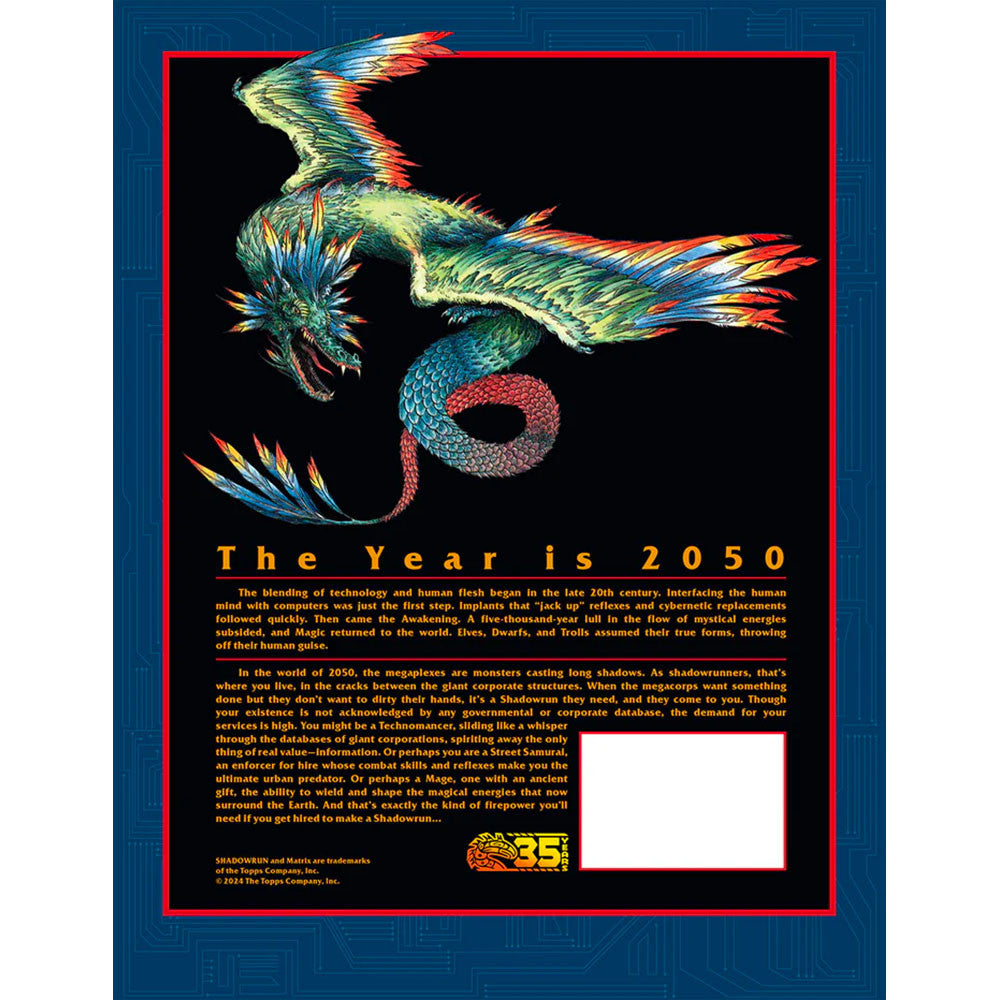 Shadowrun First Edition 35th Anniversary