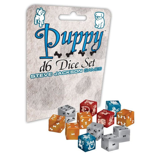 Puppy D6 Dice Set