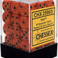 Chessex D6 Speckled 12mm d6 Fire Dice Block (36 dice)