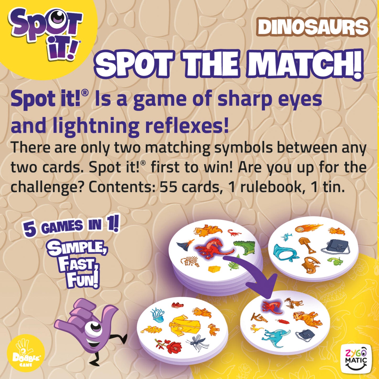 Spot It! - Dinosaurs