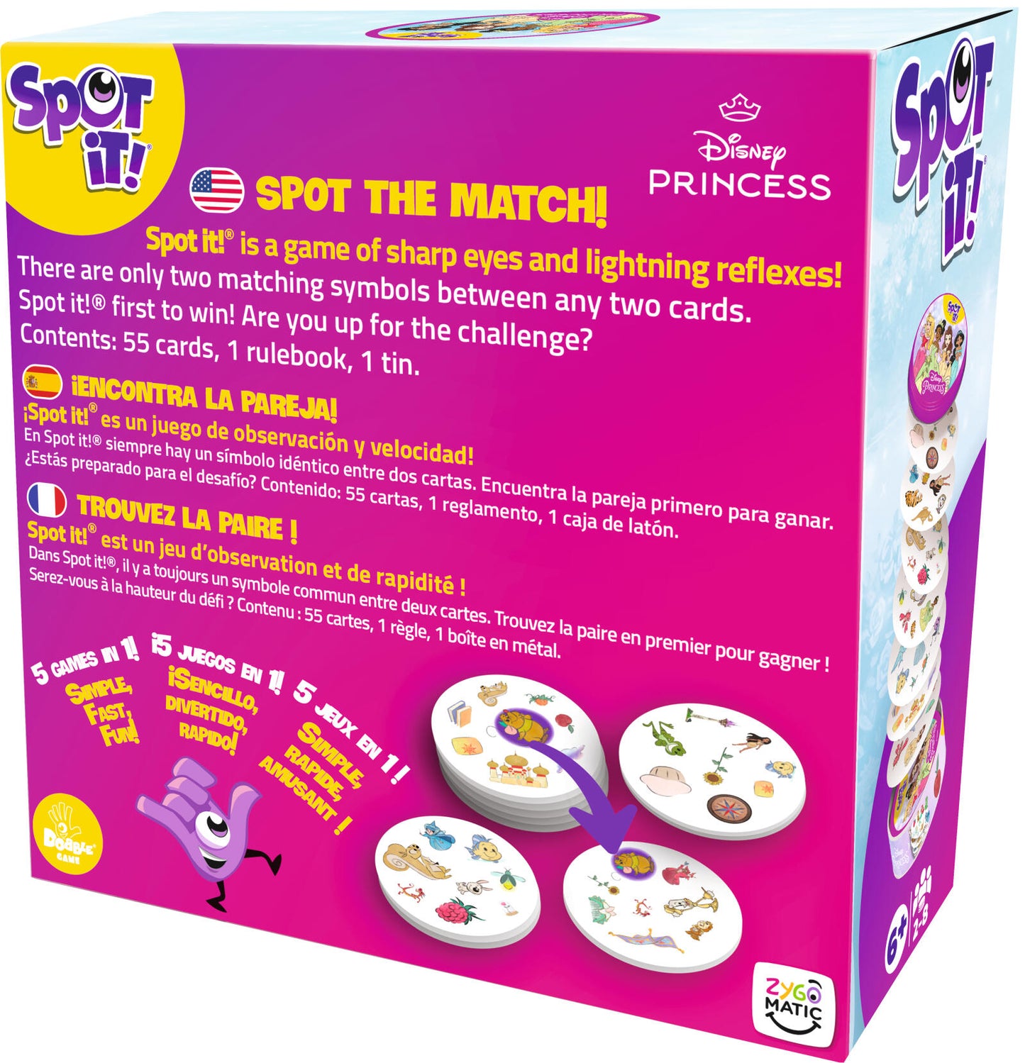 Spot It! - Disney Princess