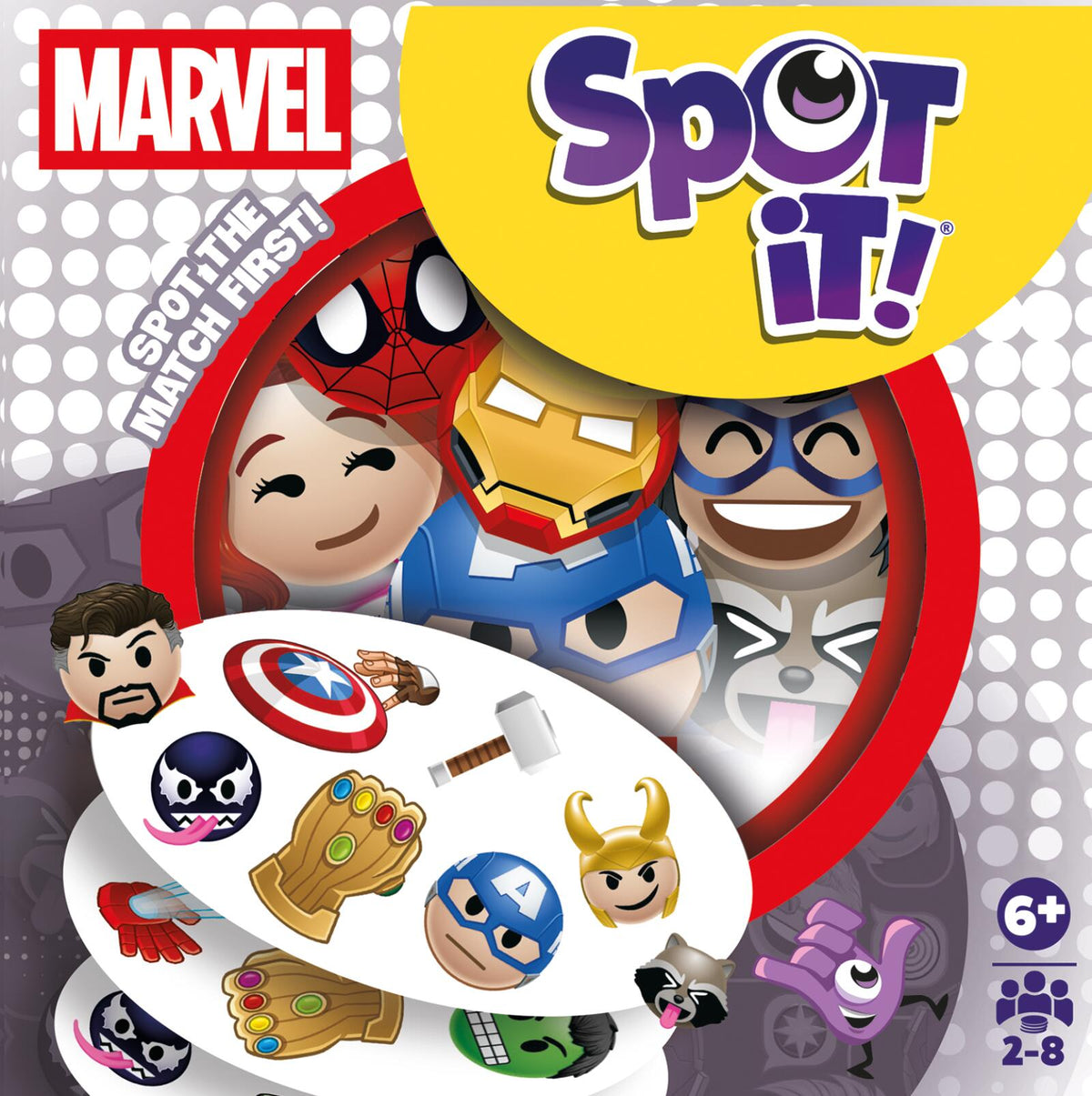 Spot It! Marvel