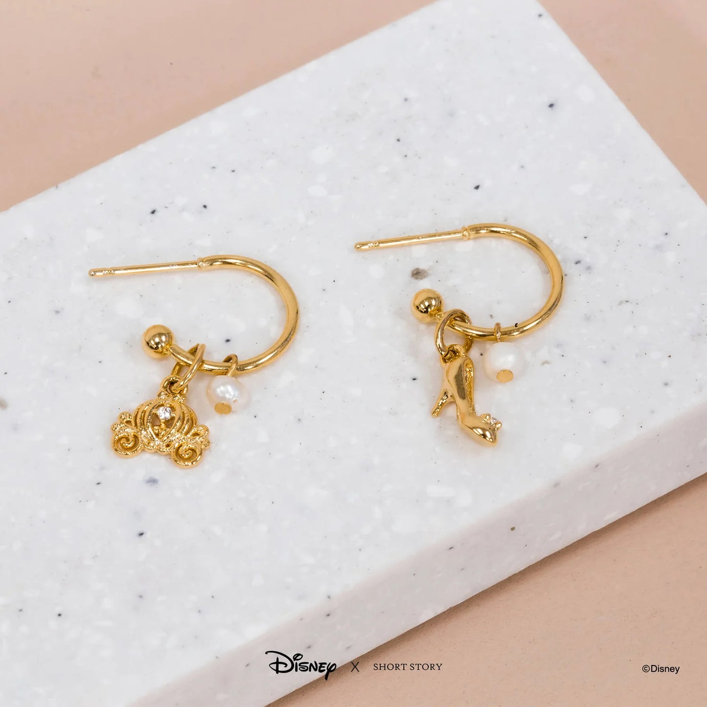 Disney Hoop Earring Cinderella