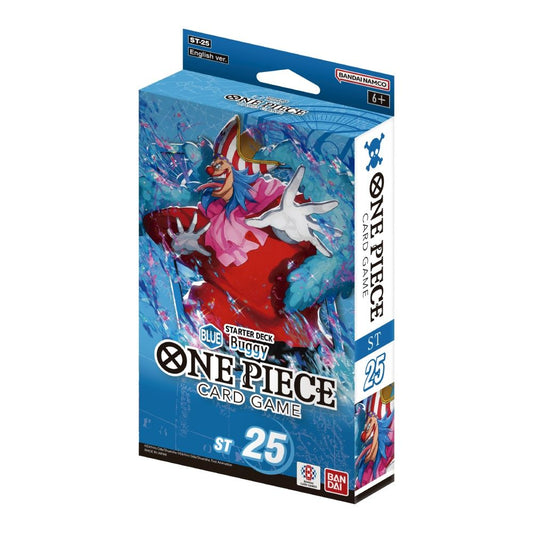 One Piece Card Game: Buggy [ST-25] (Blue) Starter Deck
