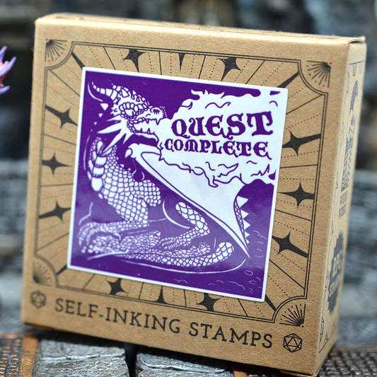 RPG Stamp: Quest Complete