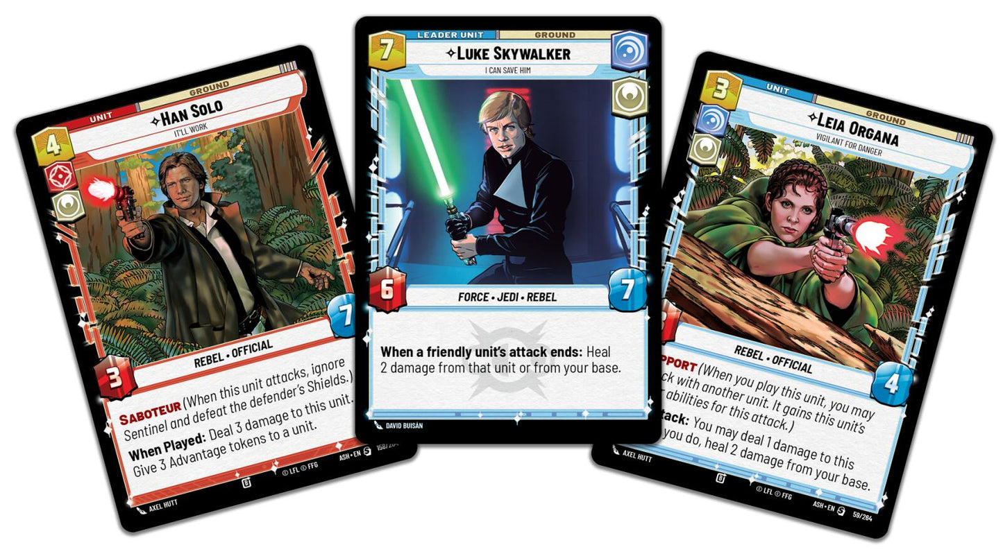 Star Wars Unlimited - Ashes of the Empire Spotlight Deck Display