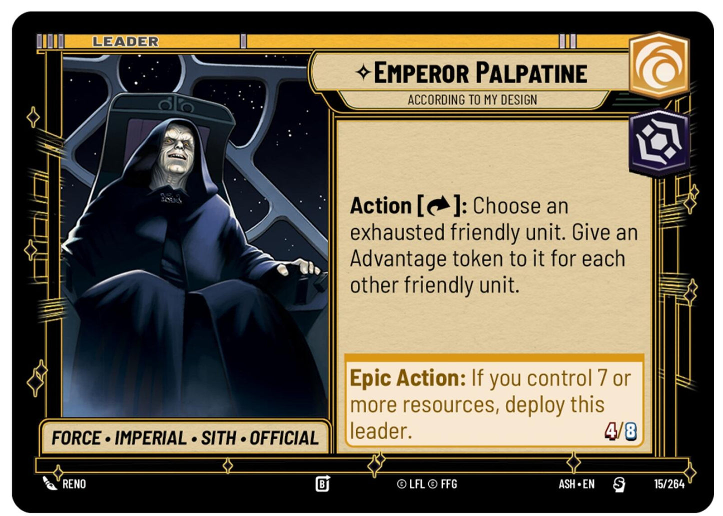 Star Wars Unlimited - Ashes of the Empire Spotlight Deck Display
