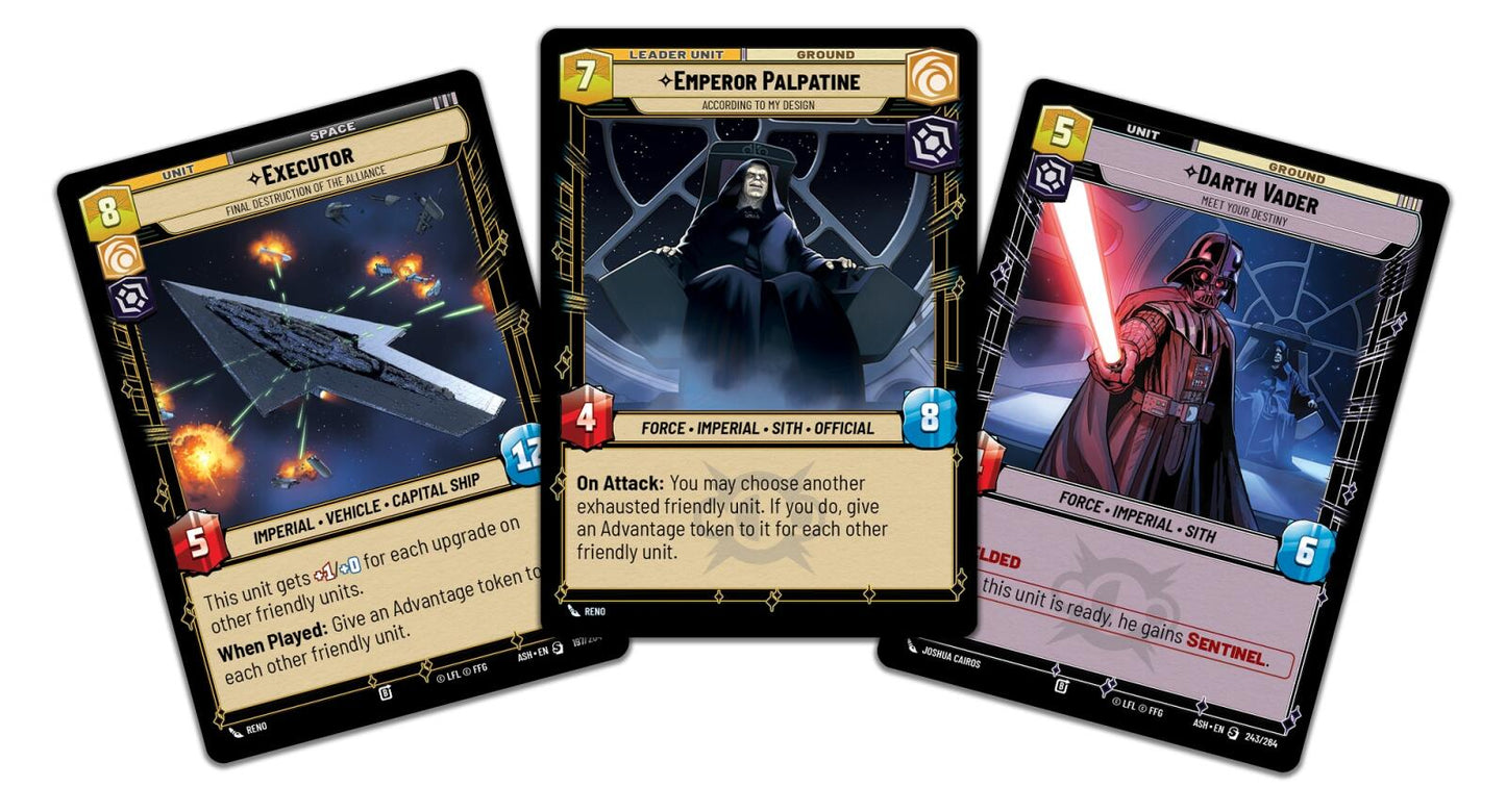 Star Wars Unlimited - Ashes of the Empire Spotlight Deck Display