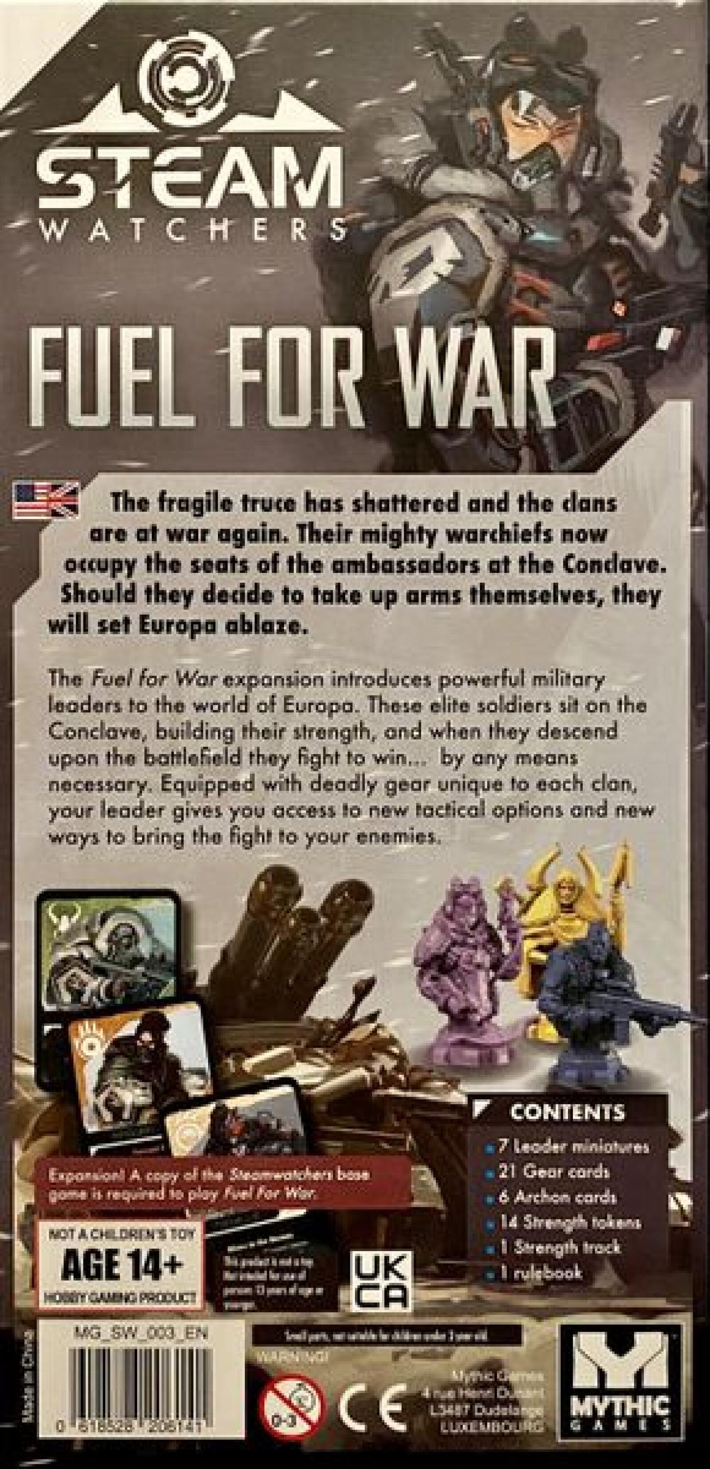 Steamwatchers Fuel for War Expansion