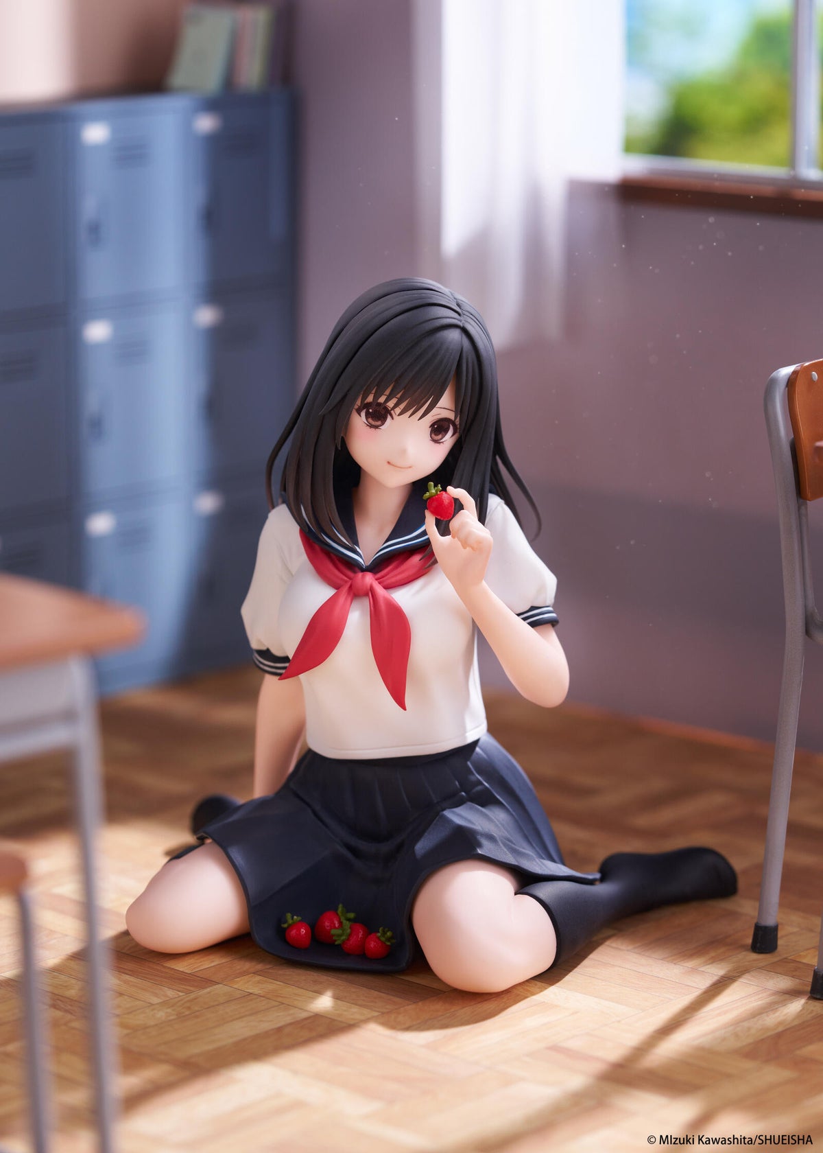 Strawberry 100% Desktop Cute Figure Aya Tojo (School Uniform Version)