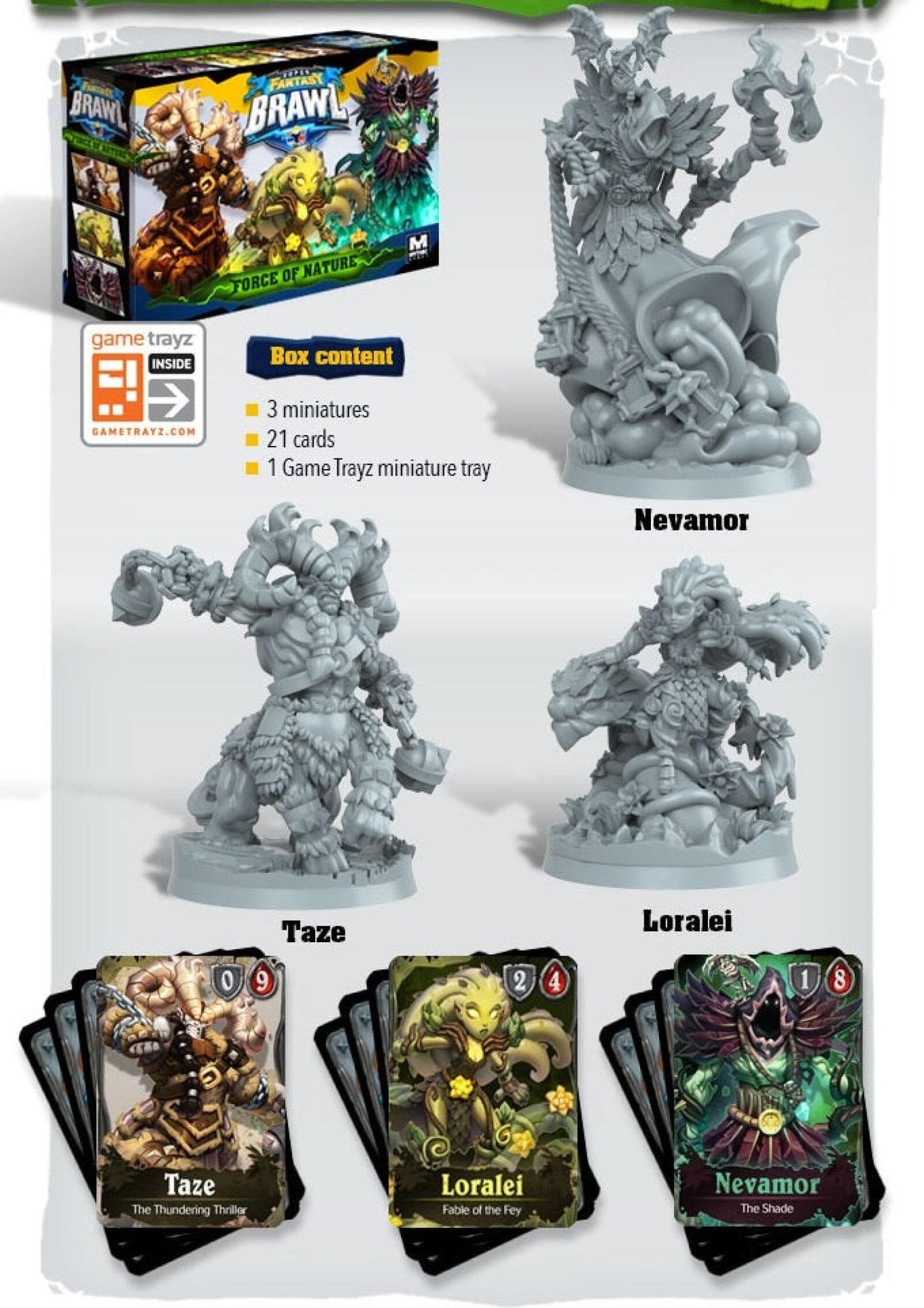 Super Fantasy Brawl Force of Nature Expansion