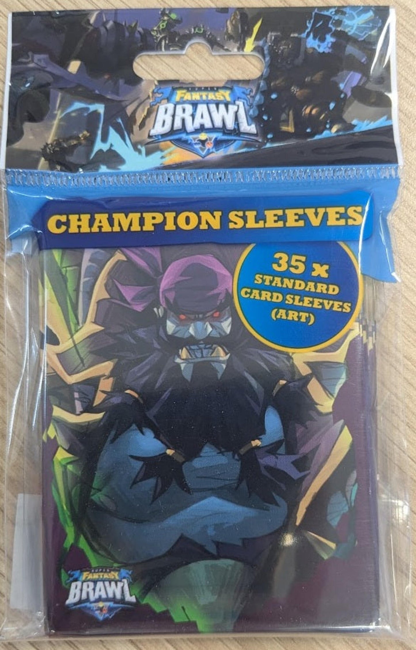 Super Fantasy Brawl Goldarr Art Card Sleeves