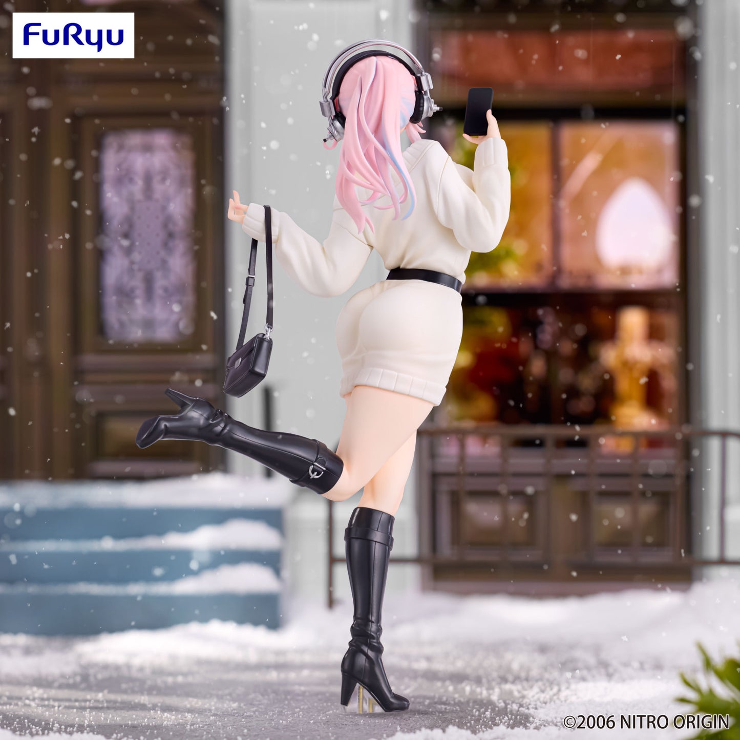 Super Sonico Trio Try It Figure Winter Memory Version