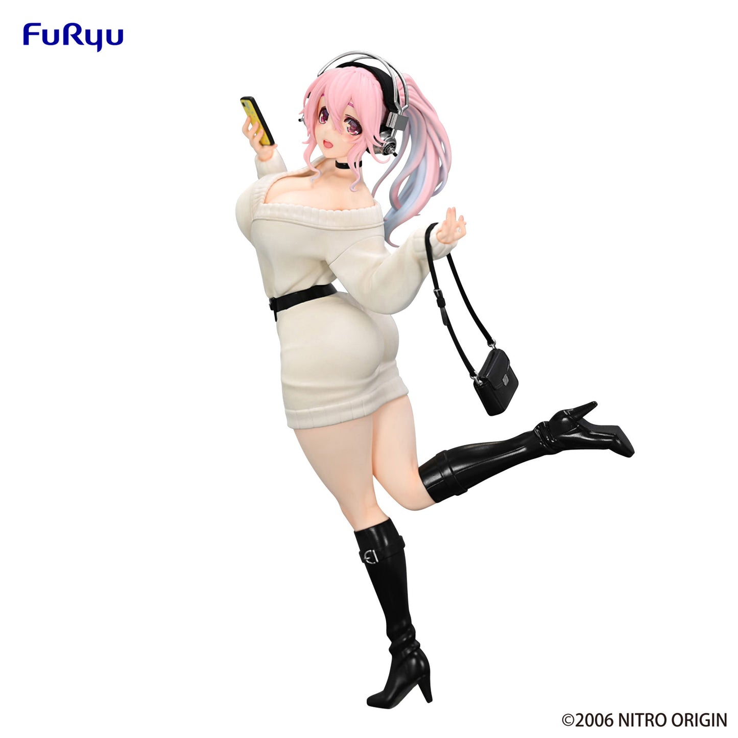 Super Sonico Trio Try It Figure Winter Memory Version