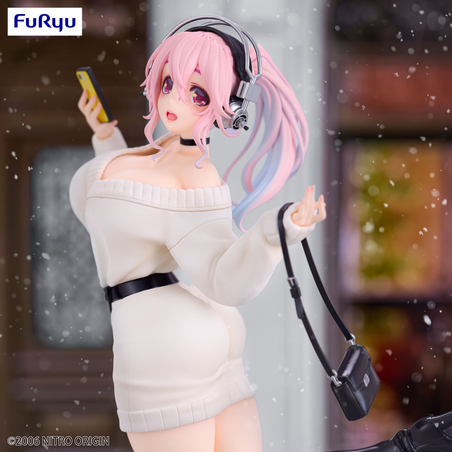 Super Sonico Trio Try It Figure Winter Memory Version