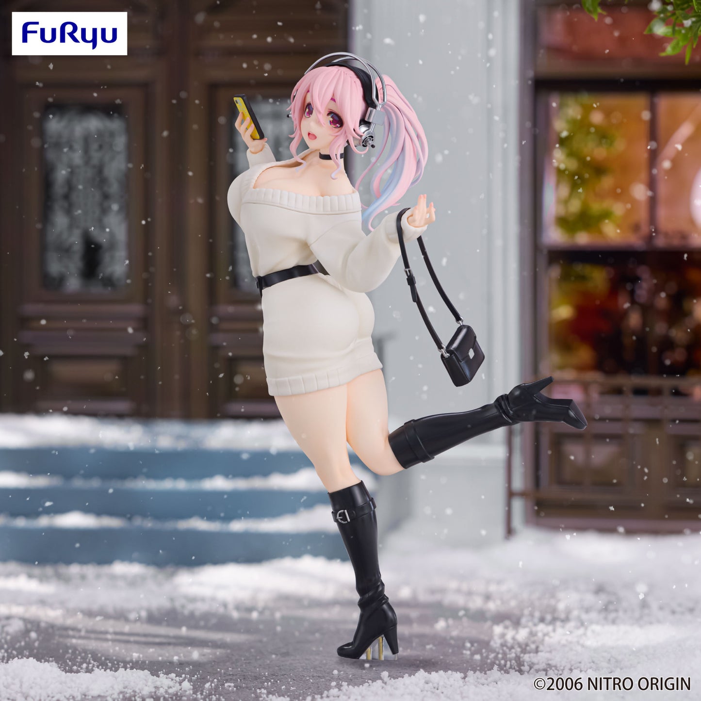 Super Sonico Trio Try It Figure Winter Memory Version