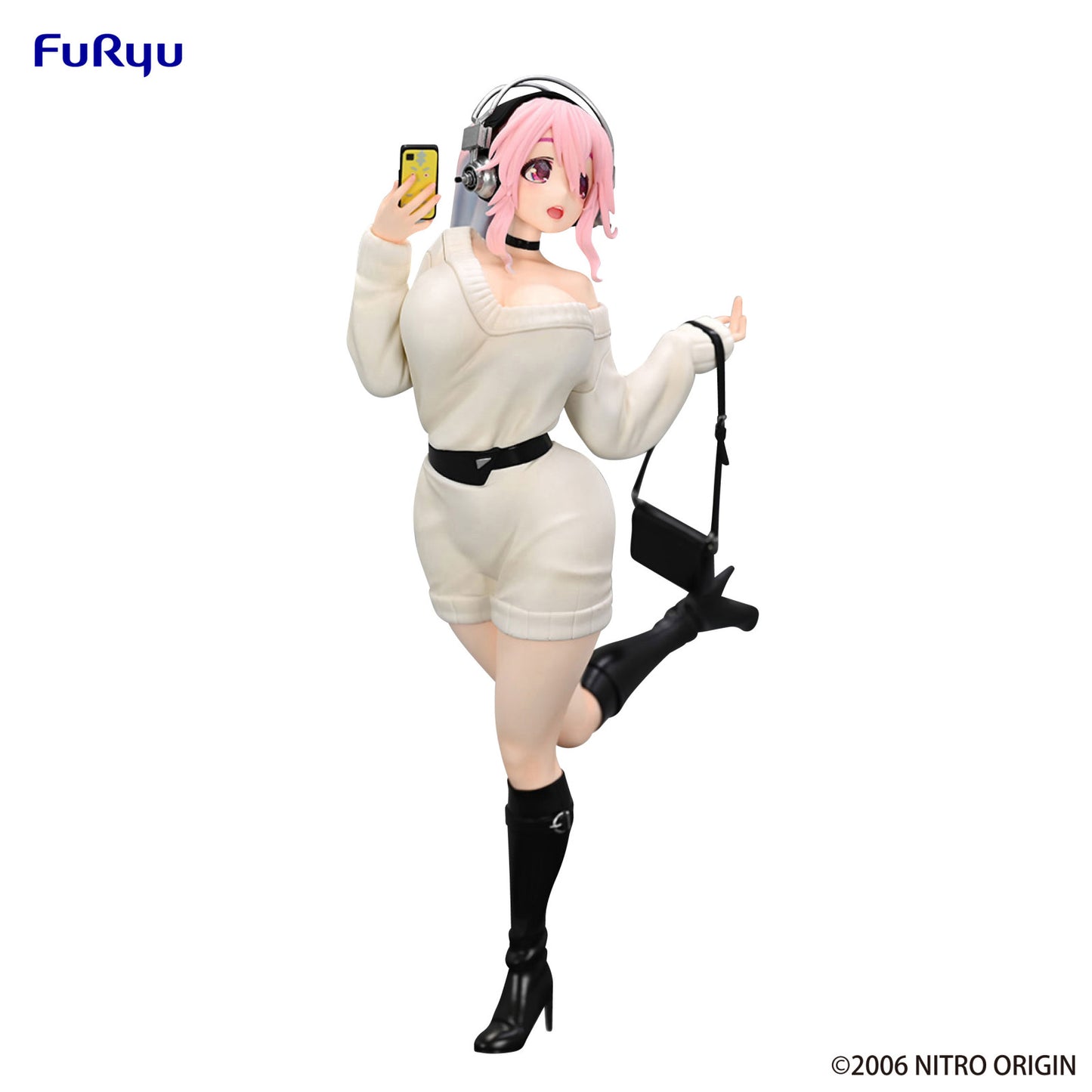 Super Sonico Trio Try It Figure Winter Memory Version