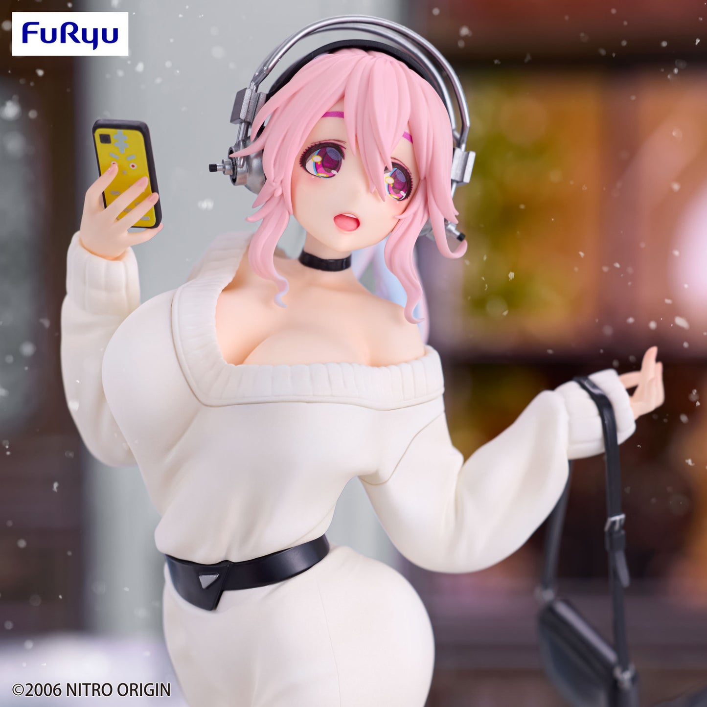 Super Sonico Trio Try It Figure Winter Memory Version