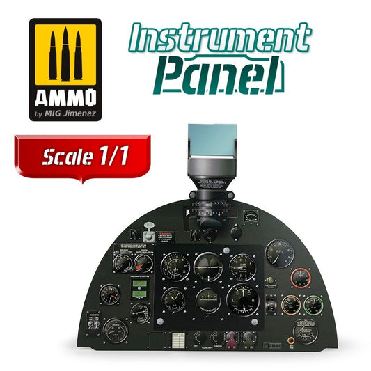 Ammo by MIG - Instrument Panel - Supermarine Spitfire Mk. Vb – Instrument Panel 1/1 Scale