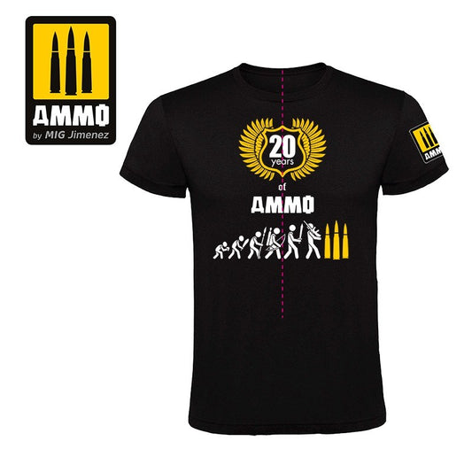 Ammo by MIG - Merchandise - T-Shirt 20 Years Of Weathering (Size Xl)