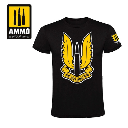 Ammo by MIG - Merchandise - T-Shirt Ammo Special Forces-Wings (Size L)