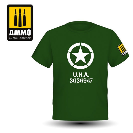 Ammo by MIG - Merchandise - T-Shirt Star U.S.A. (Size Xxl)