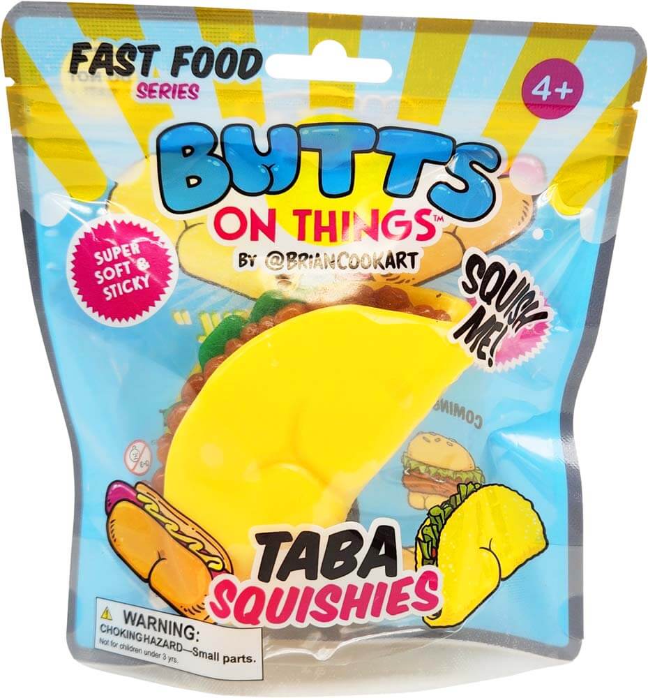 Butts On Things Taba Squishies Fast Food Series