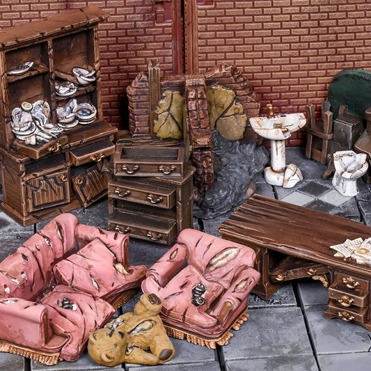 TerrainCrate - Battle-Damaged House