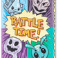 TCG Faux-Leather Battle Time Trading Card Binder - Large Version