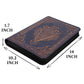 TCG Faux-Leather Trading Card Binder - Blue
