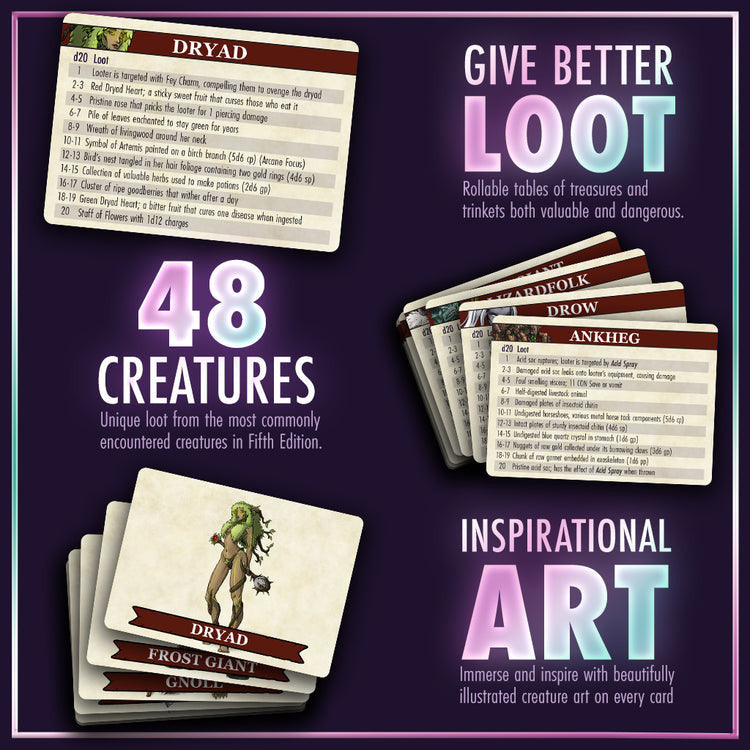The Deck of Loot - Core Pack 1 - CR 0-6